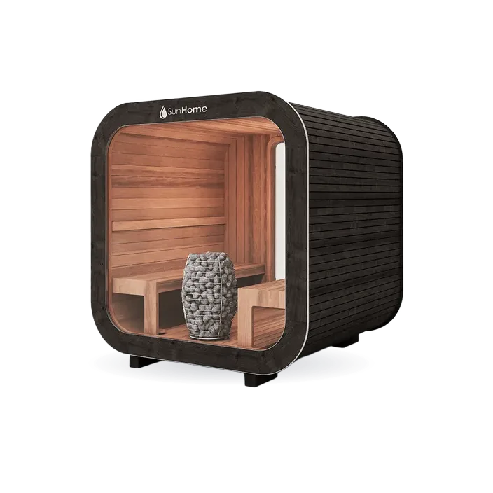 Sun Home Solaris™ 6-Person Outdoor Custom Traditional Sauna