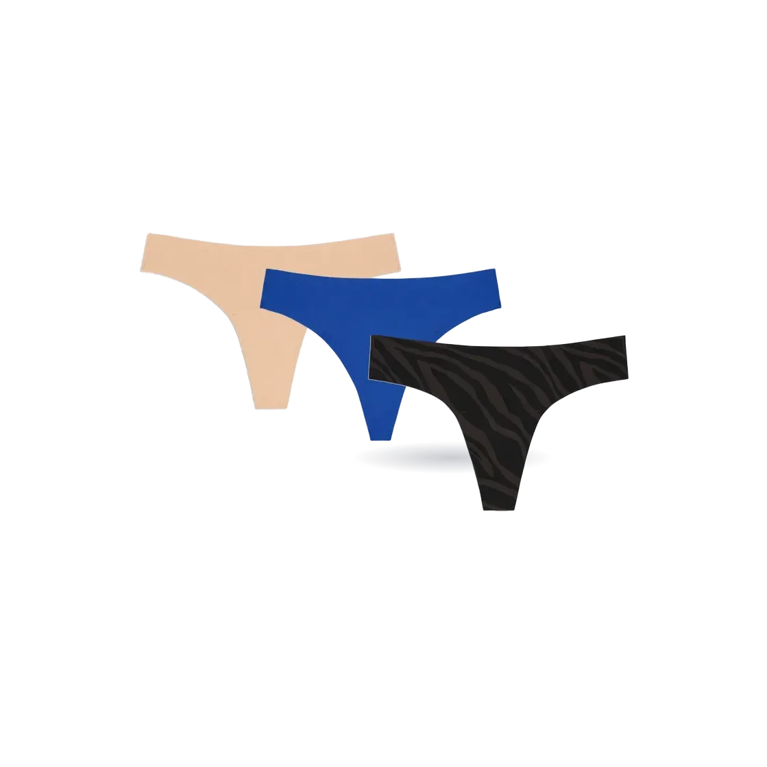Light Leakproof No-Show Thong 3-Pack - Last Call