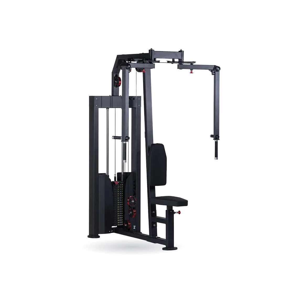 Selectorized Pec Fly and Reverse Delt Machine