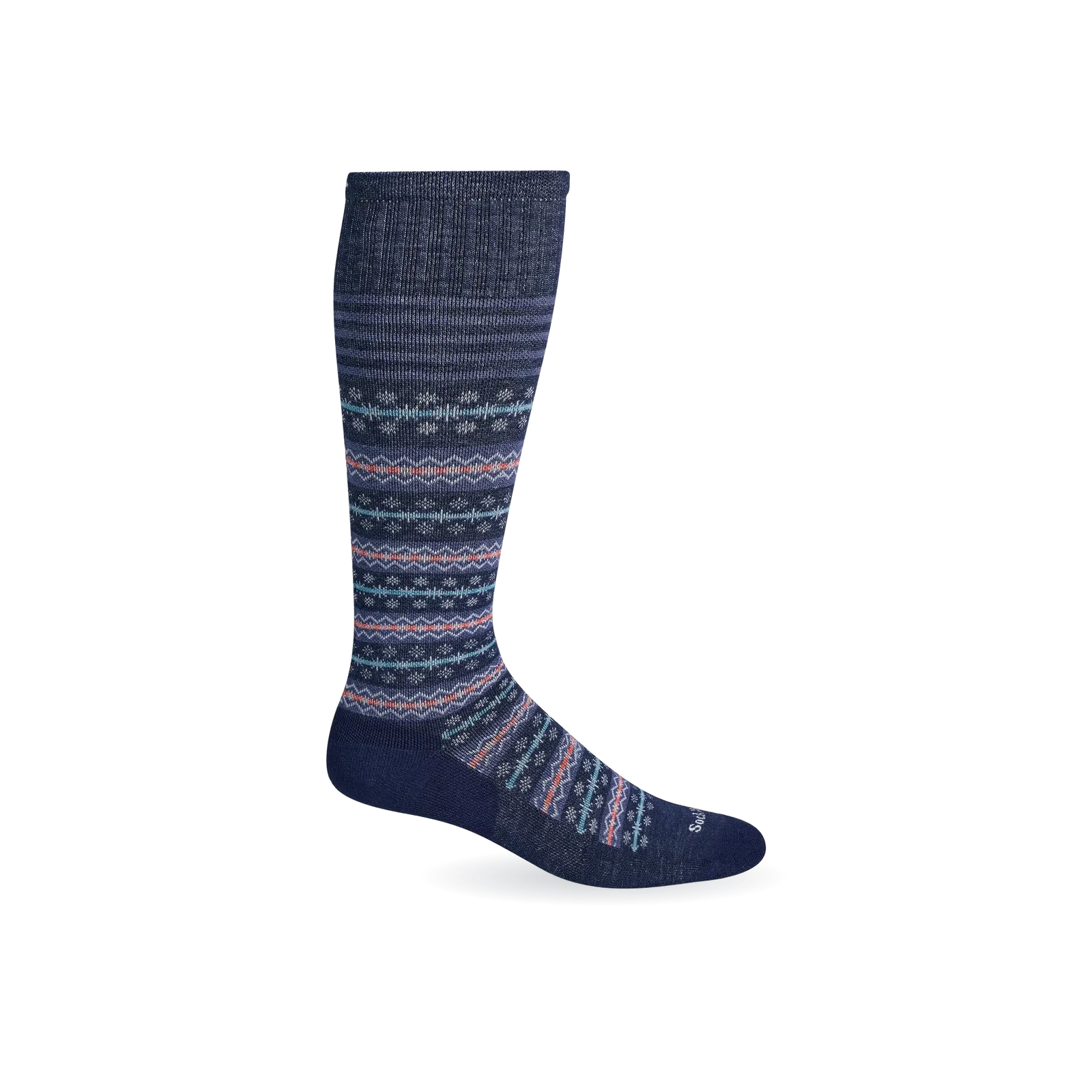 Women's Mini Fairisle | Moderate Graduated Compression Socks