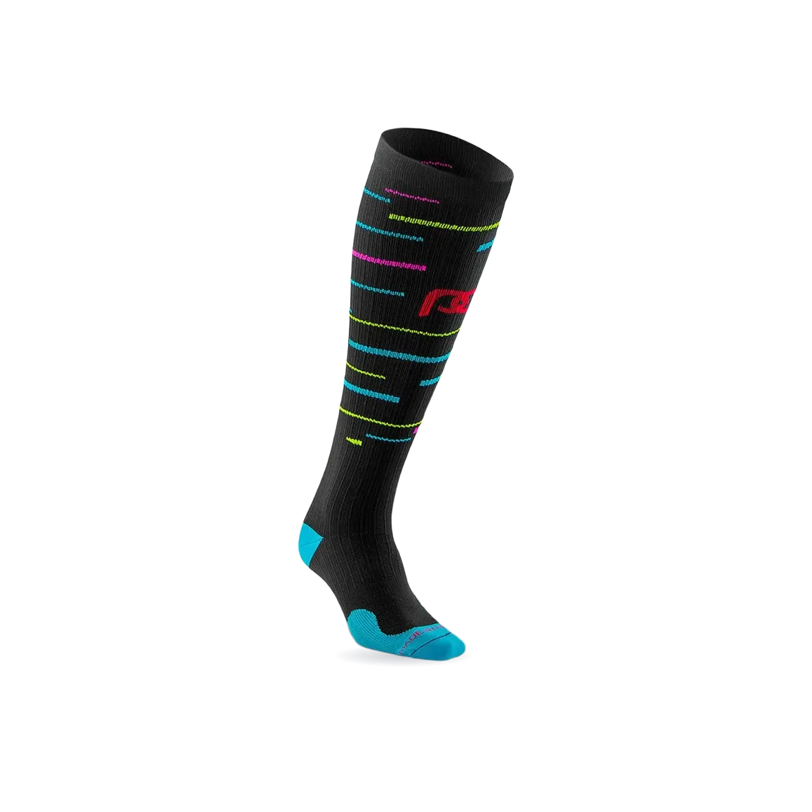 Marathon, Black with Neon Stripes