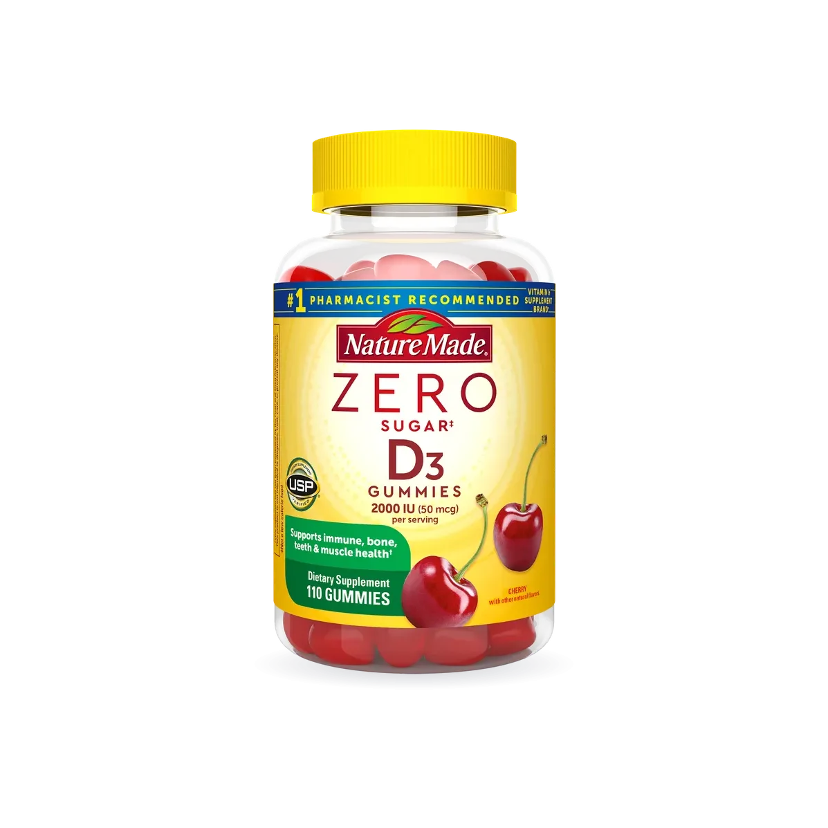 Zero Sugar Vitamin D3 Gummies