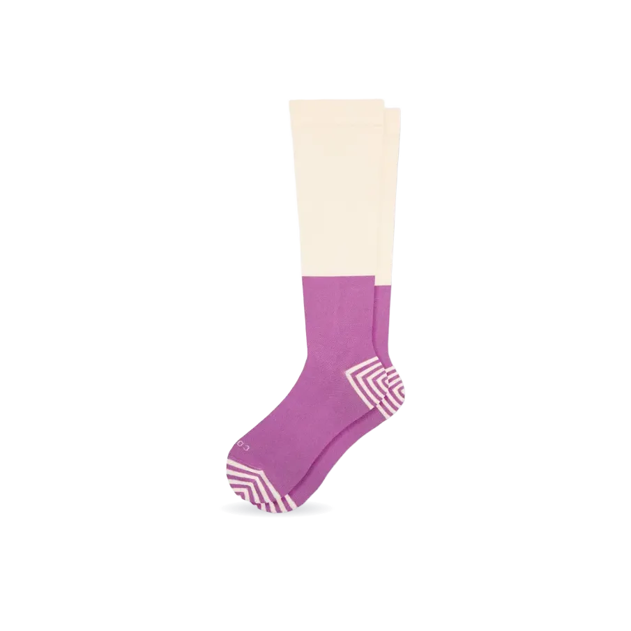 CloudCotton Compression Socks - Colorblock