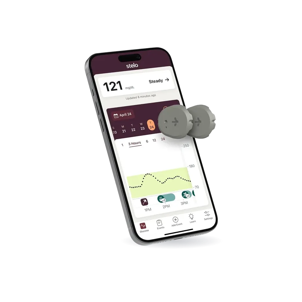 Dexcom Stelo Glucose Sensor, 2-Pack