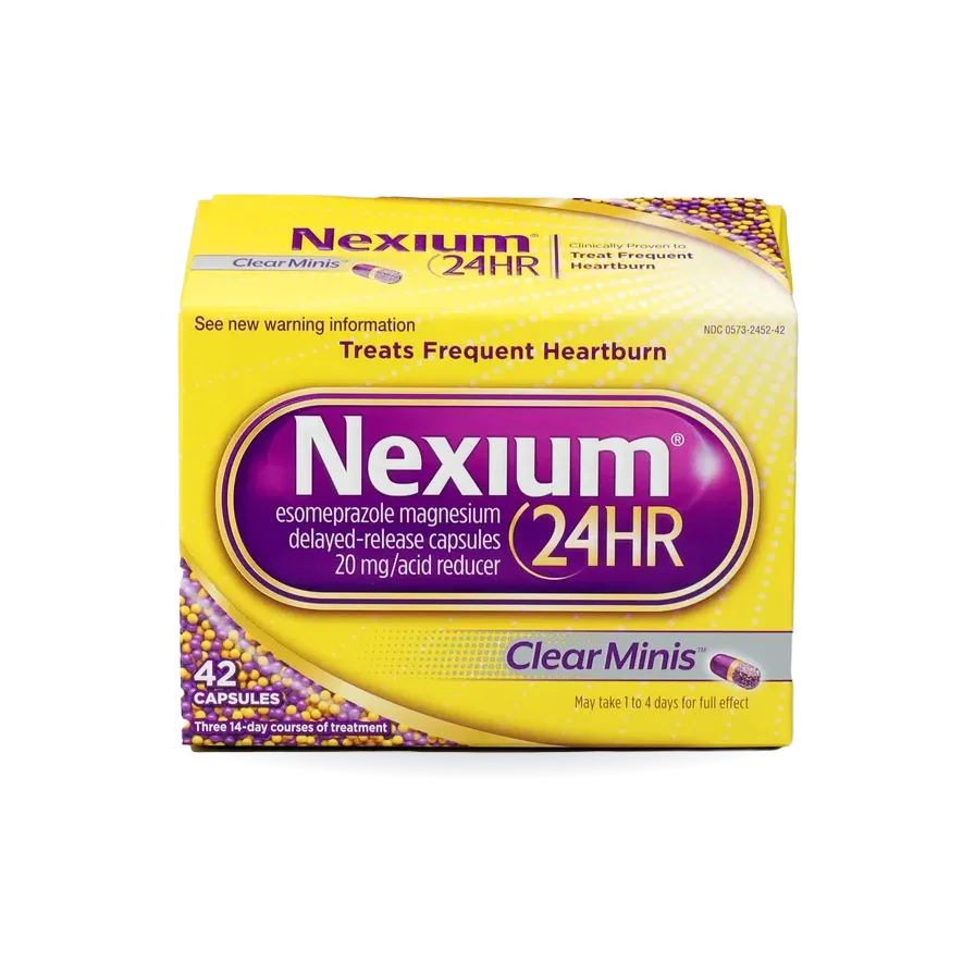 Nexium 24HR Clear Mini Capsules, 42 ct.