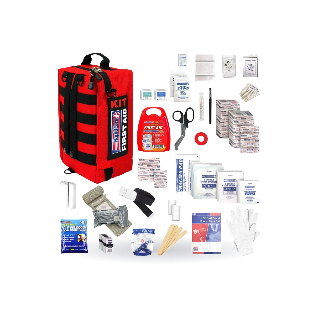 RapidCare First Aid Kit, 265-pieces