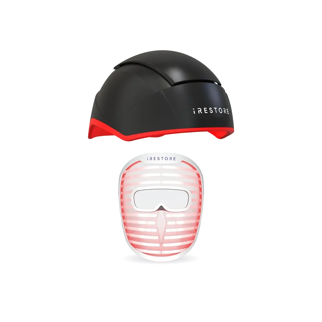 iRESTORE Elite + Illumina Face Mask Bundle