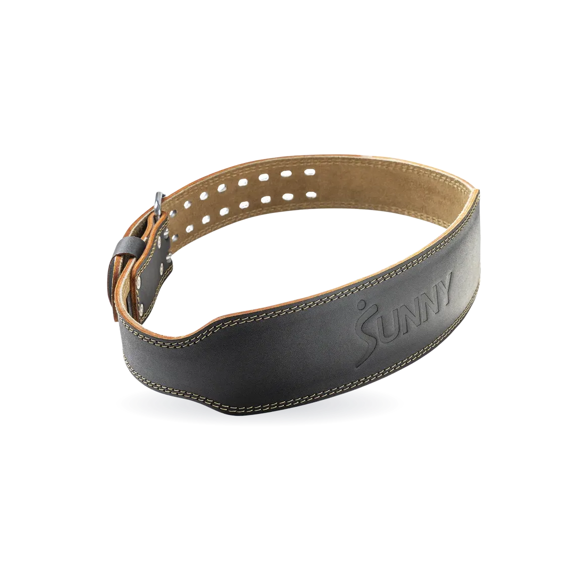 Leather Weightlifting Belt - 4"