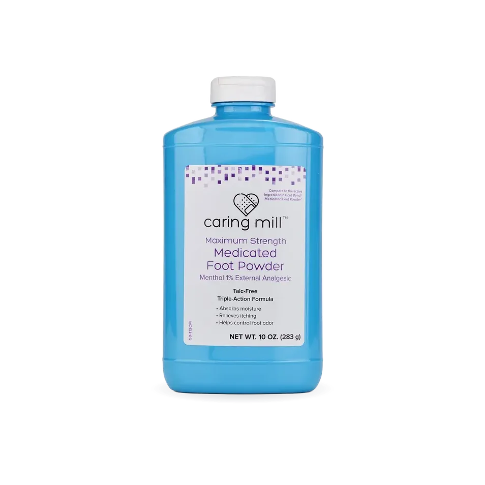 Caring Mill™ Medicated Foot Powder, 10 oz.