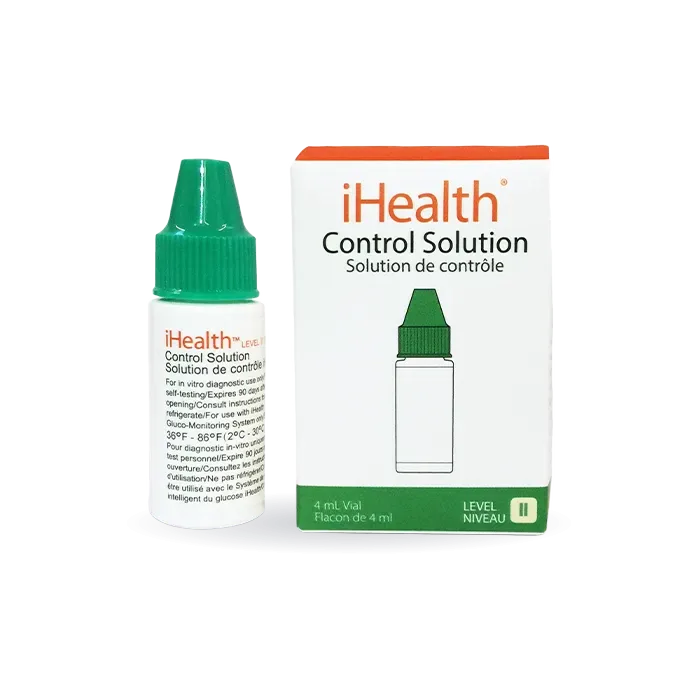 Control Solution for iHealth Glucose Meter