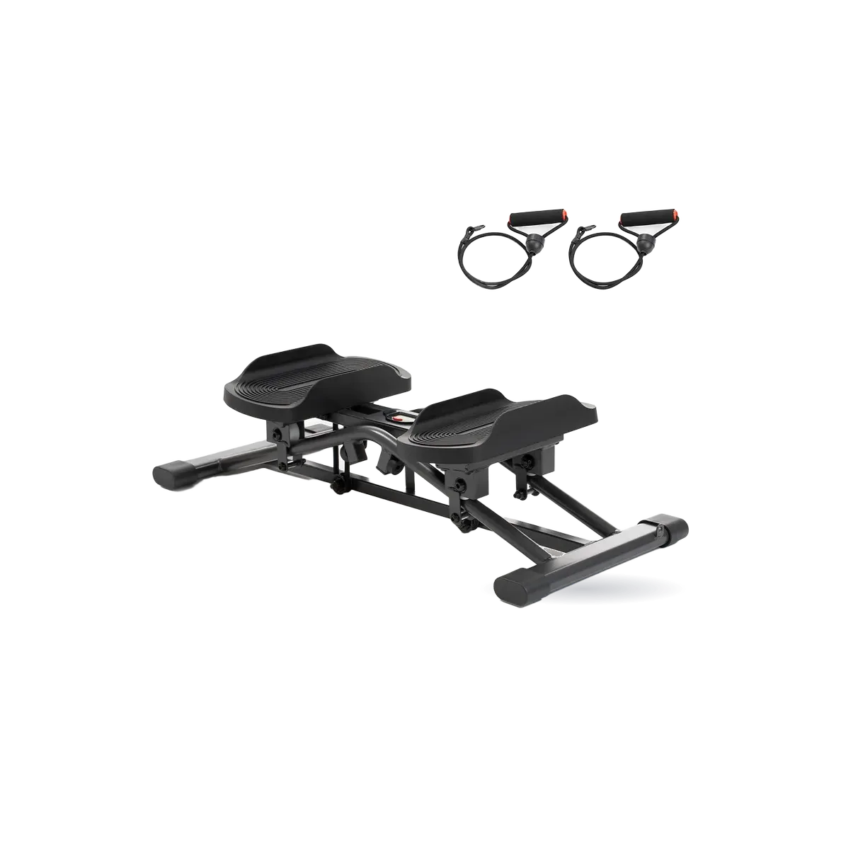 Sunny Health & Fitness Smart Lateral Balance Stepper With Resistance Bands