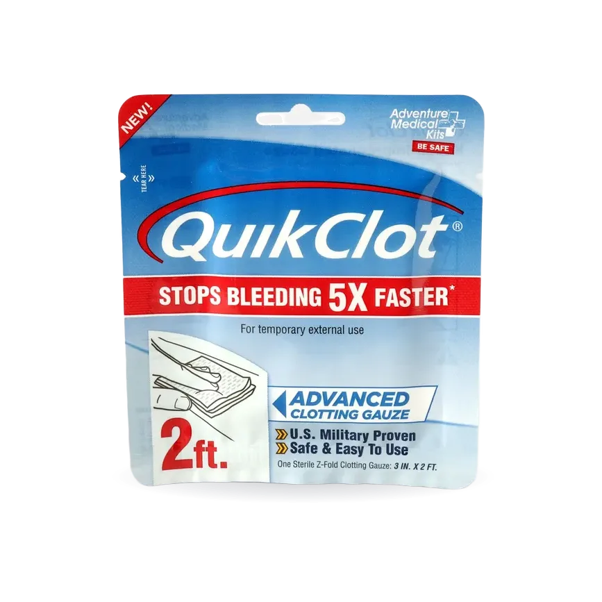 QuikClot Gauze 3" x 2'