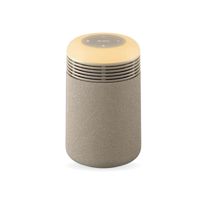 Mini Restful™ Sunrise Clock Air Purifier in Coastal Beige
