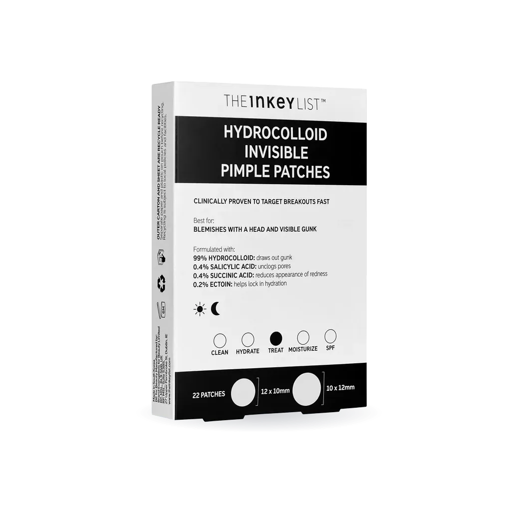 Hydrocolloid Invisible Pimple Patches + Salicylic Acid
