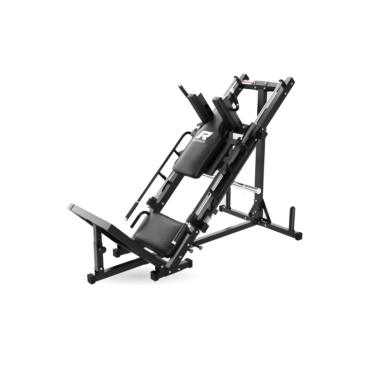 RitFit BLP01 45 Degree 3-In-1 Leg Press Hack Squat and Calf Raise Machine