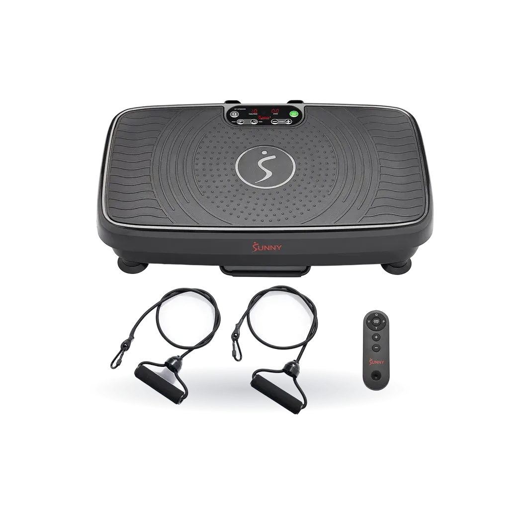 Fitboard 2D Vibration Platform with Resistance Band
