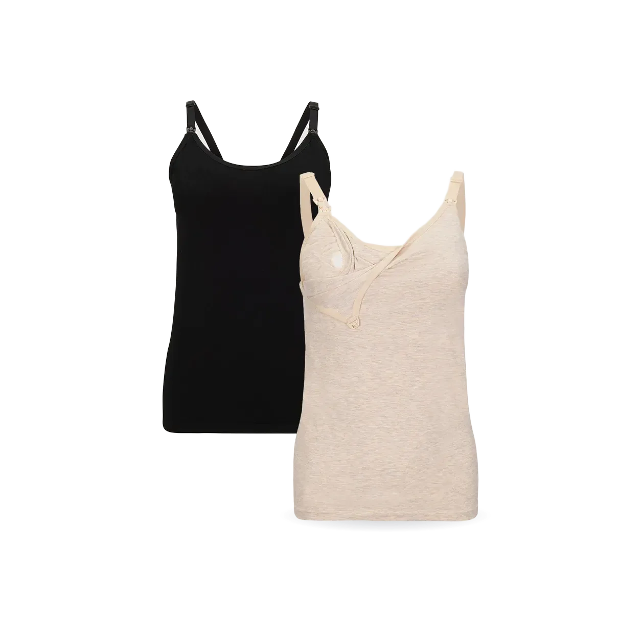 Sublime® Bamboo Pumping Cami Two-Pack