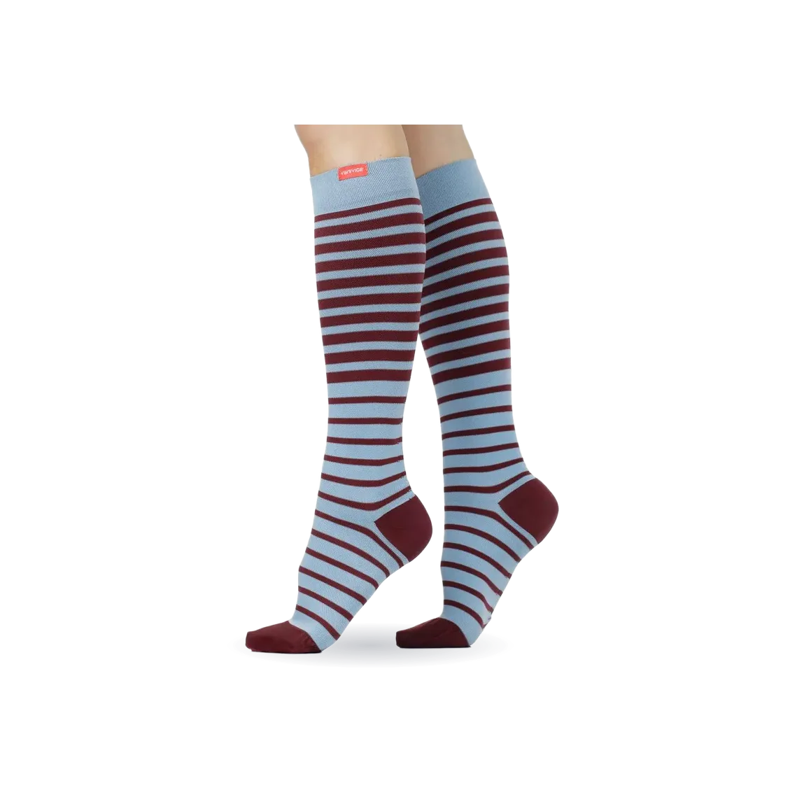 Falling Stripe (Nylon Compression Socks)
