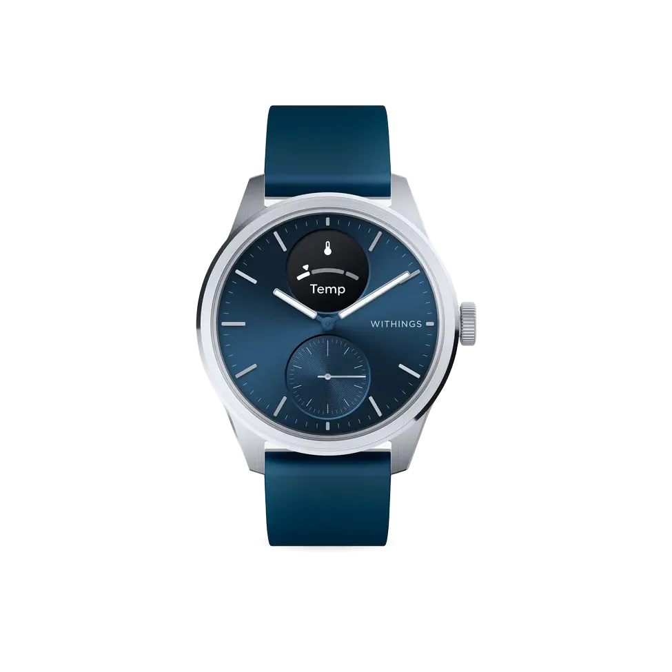 ScanWatch 2 42mm Blue & Silver