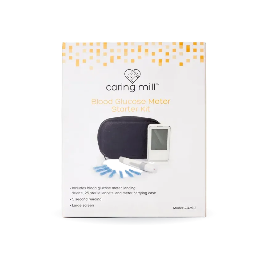 Caring Mill™ Glucose Meter Starter Kit