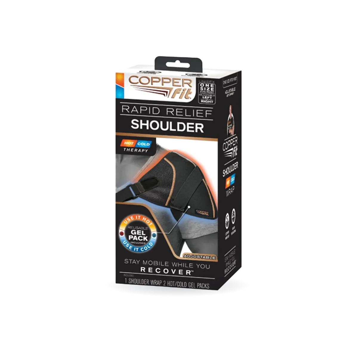 Copper Fit Rapid Relief Shoulder Wrap