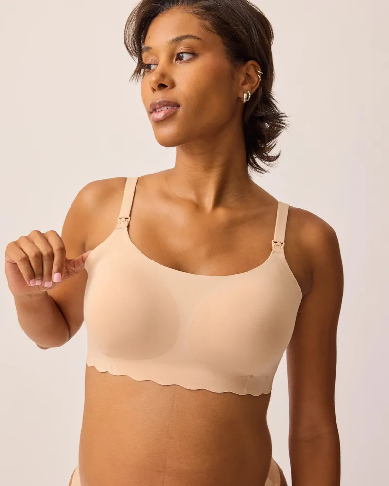 BareBond™ Cotton Maternity & Nursing Bralette
