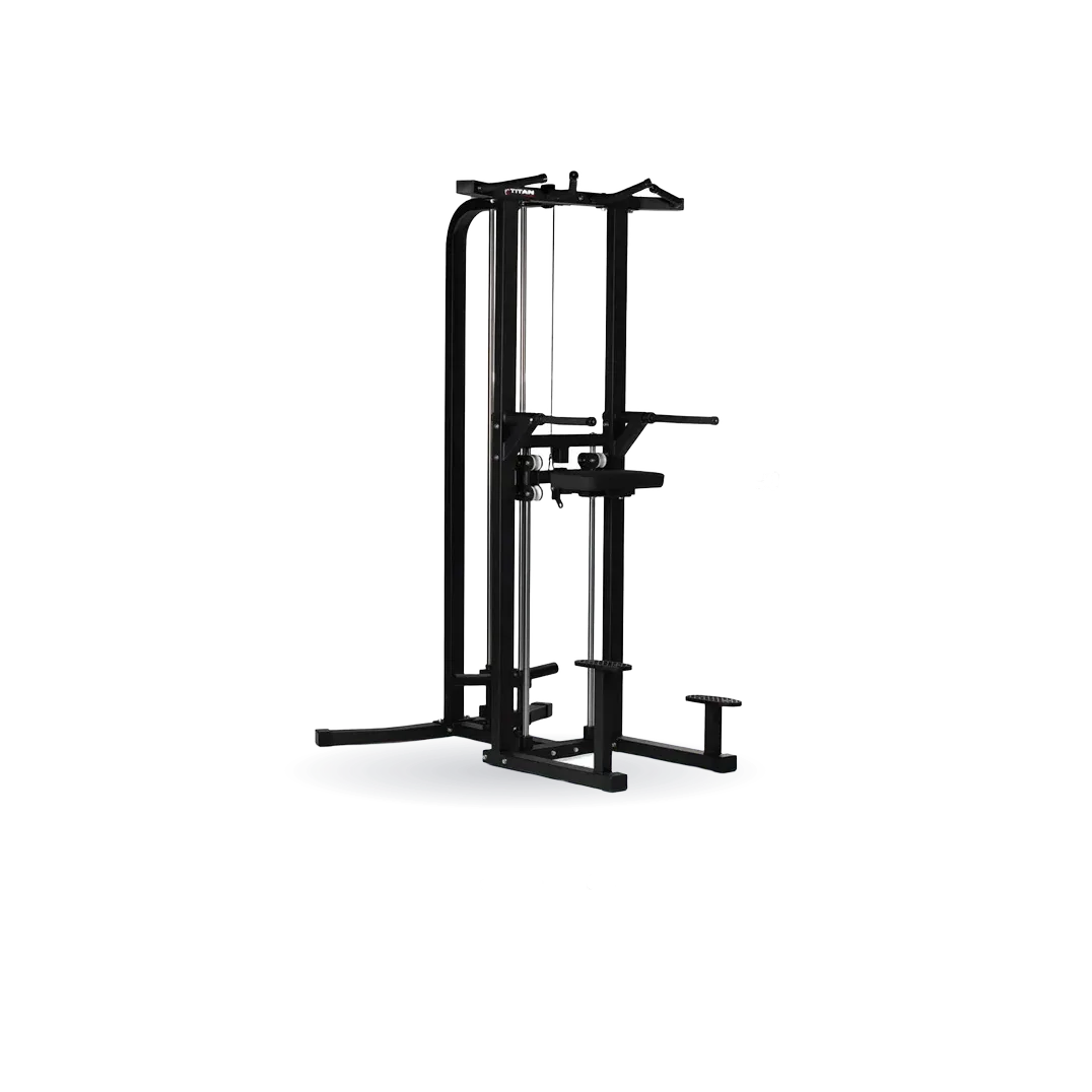 Plate-Loaded Assisted Pull-Up and Dip Machine
