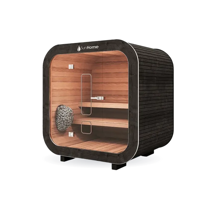 Sun Home Solaris™ 4-Person Outdoor Custom Traditional Sauna