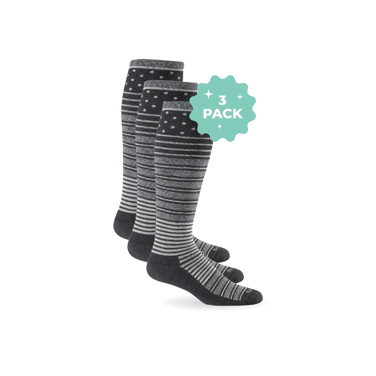 Women’s Twister 3-Pack | Firm Graduated Compression